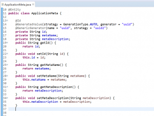 uuid generator java annotation spring